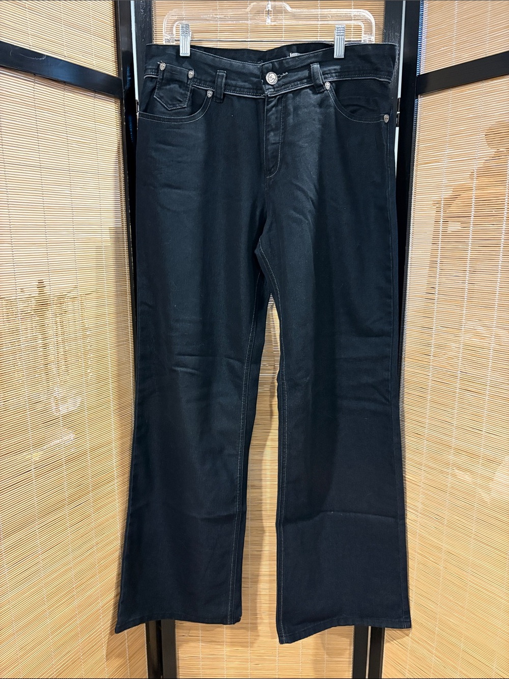 Women's Dark denim Jeans - Flared Fit